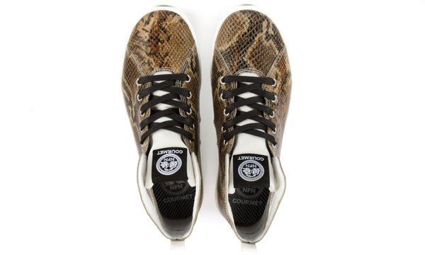 Womens Uno SP: Pastel Brown/White