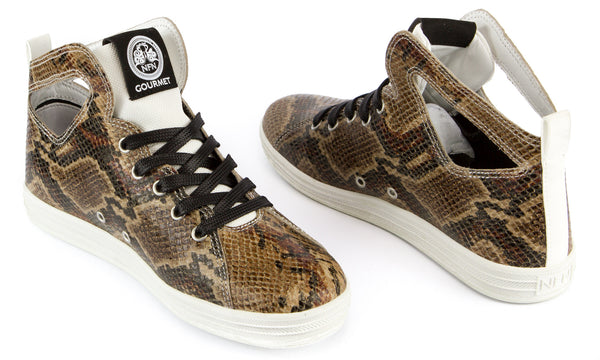 Womens Uno SP: Pastel Brown/White