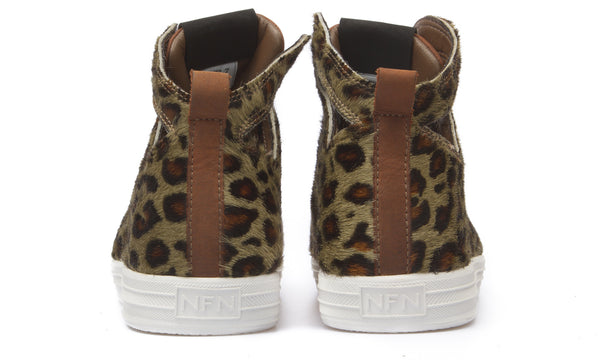 Womens Uno CP: Olive Leopard/White