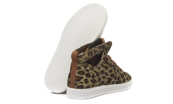 Womens Uno CP: Olive Leopard/White
