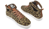 Womens Uno CP: Olive Leopard/White
