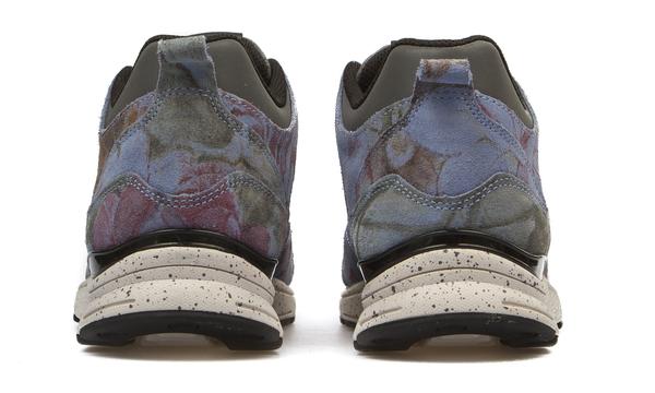 Womens 35 Lite LXL: Blue Flower/Black